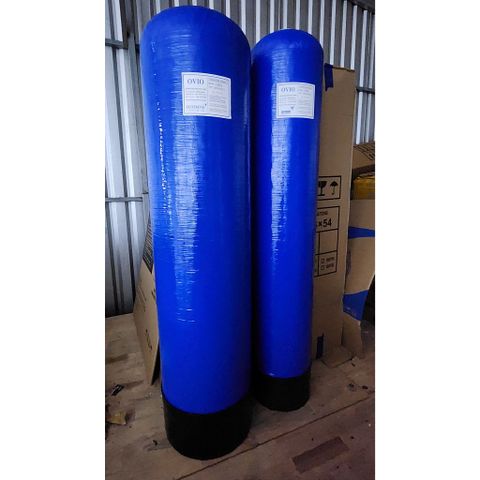 Combo Bộ Vỏ Cột Composite Màu Xanh 1354 + Van 3 Cửa Φ27, Φ34.