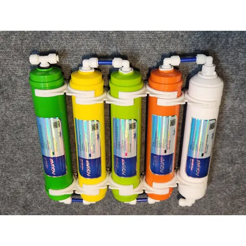 BỘ LÕI TẠO KHOÁNG AQUA 56789 Bộ 5 lõi tạo khoáng máy lọc nước RO Aqua