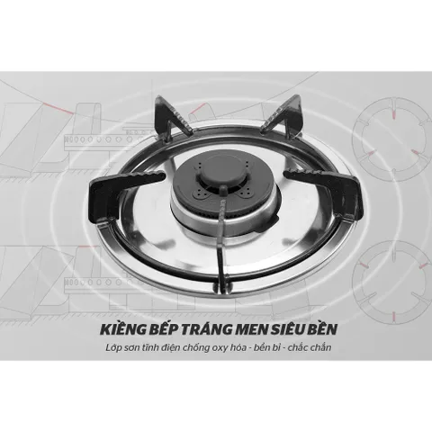 Bếp ga âm Sunhouse SHB 501MT