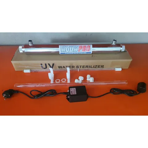 Bộ đèn UV diệt khuẩn 21W -29W Aquapro đầy đủ Adapter và phụ kiện.