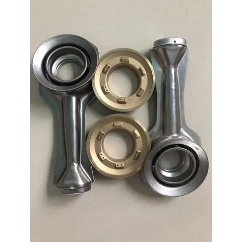 Bộ điếu inox, sen đồng 43-78mm 2 cặp (gồm 2 chén đồng và 2 điếu inox)