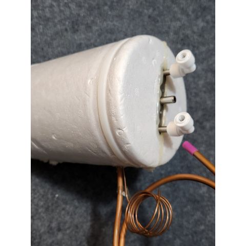 Bầu lạnh máy lọc nước chạy block gas.