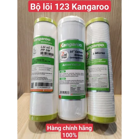 Bộ lõi lọc Kangaroo 1,2,3. chính hãng 100%