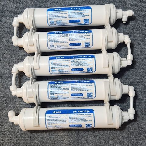 Combo bộ tạo khoáng 5 lõi Đại Việt 56789 - Dùng để thay thế cho tất cả dòng máy lọc nước RO.