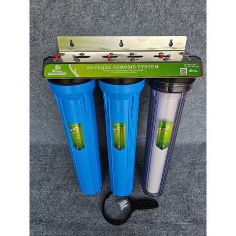 Bộ 3 Cấp Lọc Thô Đầu Nguồn 20 Inch ren Φ27 Chính Hãng - Lọc Tổng Đầu Nguồn, Chung Cư.