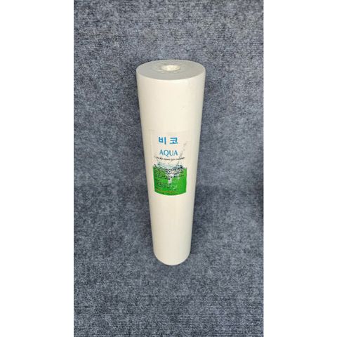 Lõi béo Aqua Hàn Quốc 1 micron dùng cho cột Bigblue 20 inch dùng cho lọc đầu nguồn.
