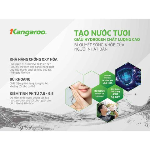 Máy lọc nước Kangaroo Hydrogen KG400HU