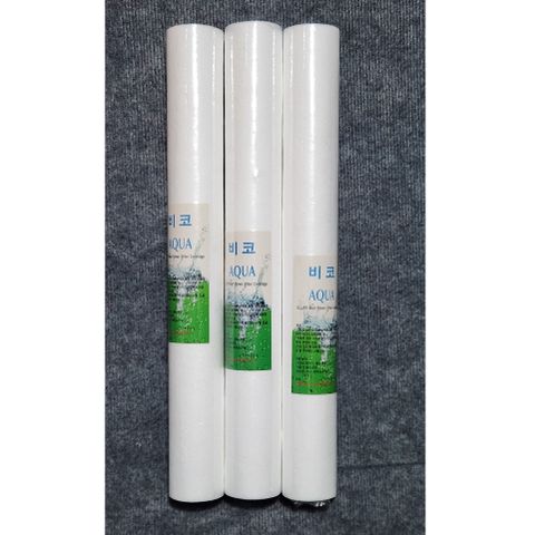 Lõi lọc thô 20 inch Aqua 5mcr nhập khẩu Hàn Quốc (5 lõi)
