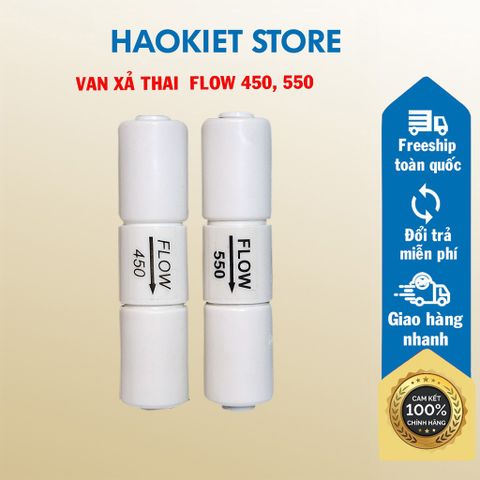 Van xả thải Flow 300, 450, 550 dùng cho máy bán công nghiệp hoặc máy Ro cần đầu ra TDS thấp.
