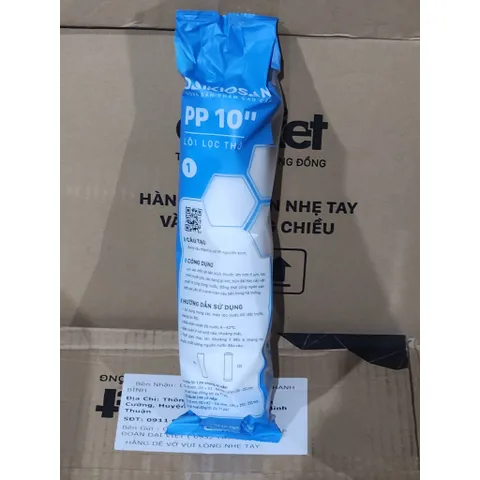 Bộ 3 Lõi lọc nước Đại Việt 123 dùng cho máy lọc nước Ro Đại Việt và tất cả các hãng khác.