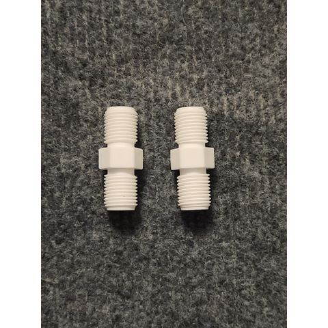 Nối thẳng 2 đầu ren Φ13mm, Φ21mm, Φ27mm (2 cái)
