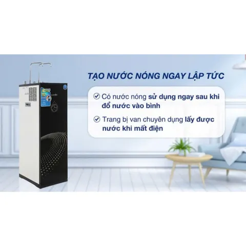 Máy lọc nước RO nóng nguội lạnh Karofi KAD-X60 10 lõi, 2 vòi 3 chế độ, Bảo hành 36 tháng