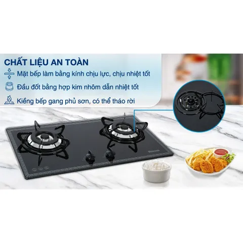 Bếp ga âm Rinnai RVB-2BG(F)N