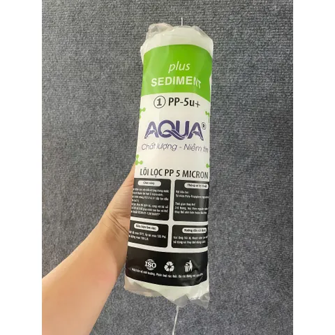 Combo 3 Lõi Lọc nước Aqua 10 inch 1,2,3
