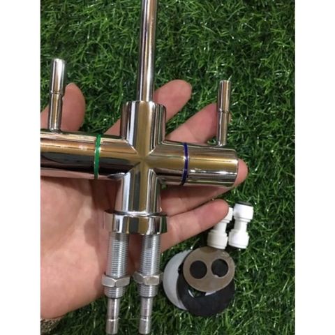 Vòi đôi 2 đường nước máy lọc nước - khoáng tinh khiết.