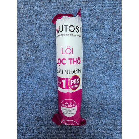 Bộ lõi lọc Đúc 123 Mutosi- Bộ 3 lõi lọc thô đúc nguyên khối nối nhanh