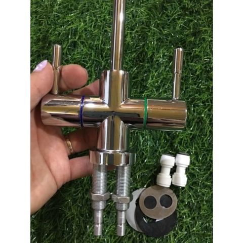 Vòi đôi 2 đường nước máy lọc nước - khoáng tinh khiết.