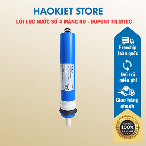 Lõi lọc nước số 4 - Màng Ro DuPont FilmTec