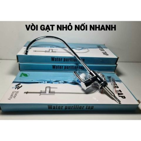 Vòi đôi 2 đường nước máy lọc nước - khoáng tinh khiết.