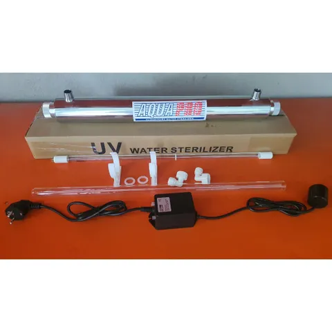 Bộ đèn UV diệt khuẩn 29W Aquapro đầy đủ Adapter và phụ kiện.
