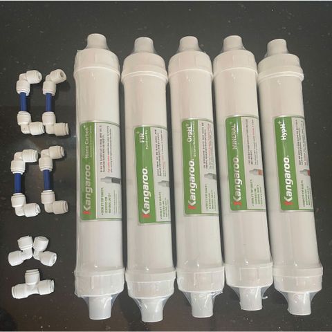 Combo 5 lõi khoáng Hydrogen số 56789 KANGAROO Chính Hãng - Dùng thay thế cho KG100HA KG10G5...