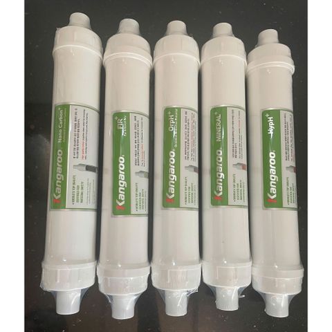 Combo 5 lõi khoáng Hydrogen số 56789 KANGAROO Chính Hãng - Dùng thay thế cho KG100HA KG10G5...