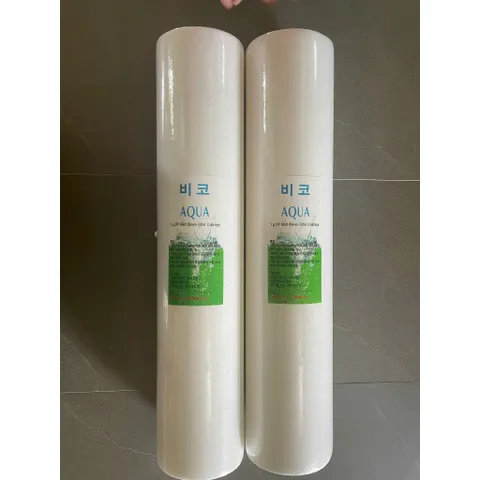 Lõi béo Aqua Hàn Quốc 1-5 micron Bigblue 20 inch dùng cho lọc đầu nguồn, lọc tổng, lọc thô cặn bẩn