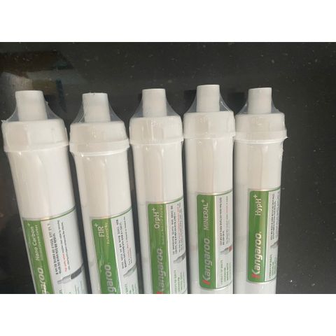 Combo 5 lõi khoáng Hydrogen số 56789 KANGAROO Chính Hãng - Dùng thay thế cho KG100HA KG10G5...