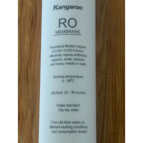 Lõi số 4 - Màng đúc RO Kangaroo -  Dùng cho model: KG100HU, KG100HU+, KG100MED,KG100EED...