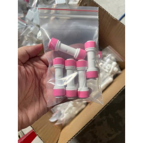 COMBO 5 Tê lệch cắm nhanh 6-6-6,  Van 1 chiều nối thẳng nối nhanh 2 đầu dây 6mm(GIAO MÀU NGẦU NHIÊN)