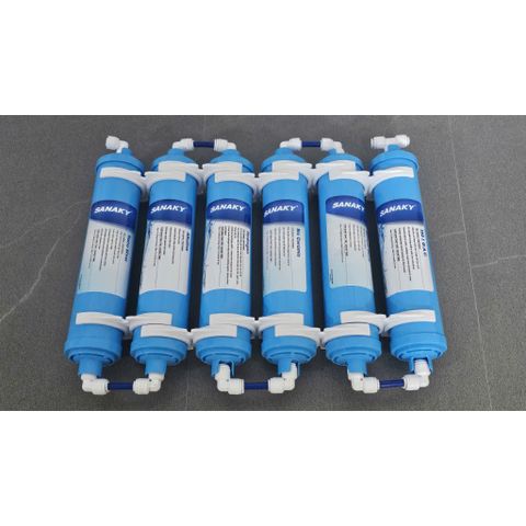 Bộ 6 Lõi Lọc chức năng Sanaky - Hàng chính hãng tặng kèm co cút.