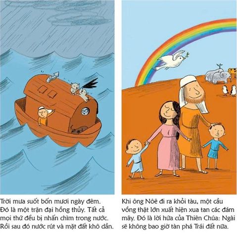 KINH THÁNH Cho Bé - Truyện Tranh KINH THÁNH cho thiếu nhi