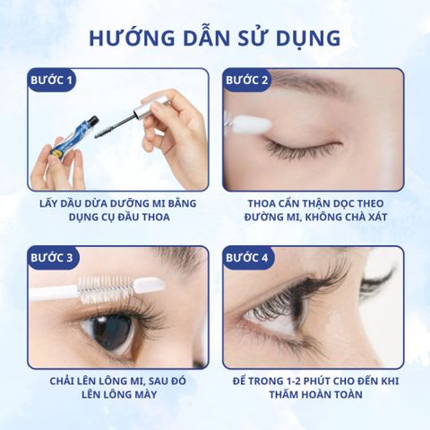 [NHÃN MỚI CFS] Dầu dừa Tinh Khiết Cofusions dưỡng mi 10ml