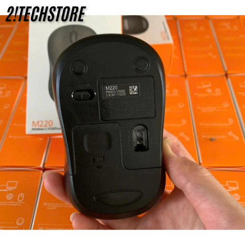 Chuột Không Dây Ateck M220- Chuột Văn Phòng Giảm Tiếng Ồn- Kết Nối Usb 2.4GHz & Bluetooth, BH 12T