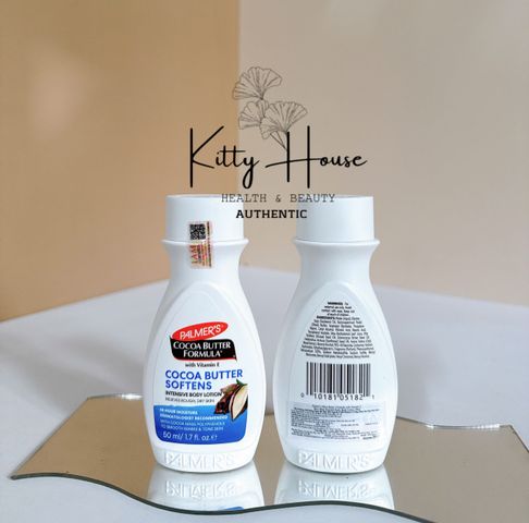[Nhập khẩu chính ngạch] Sữa dưỡng thể Palmer's Cocoa Butter và bơ hạt mỡ Formula với Vitamin E chai 50ml