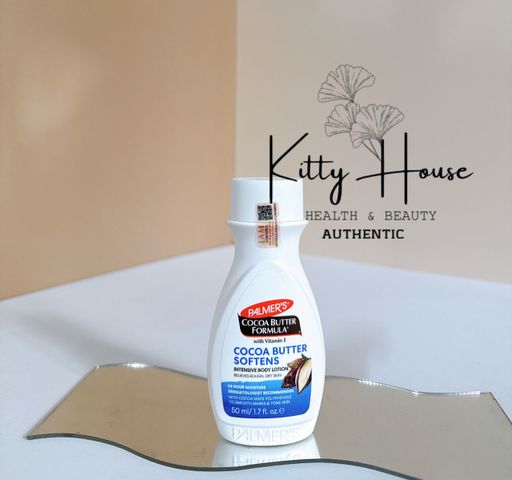 [Nhập khẩu chính ngạch] Sữa dưỡng thể Palmer's Cocoa Butter và bơ hạt mỡ Formula với Vitamin E chai 50ml