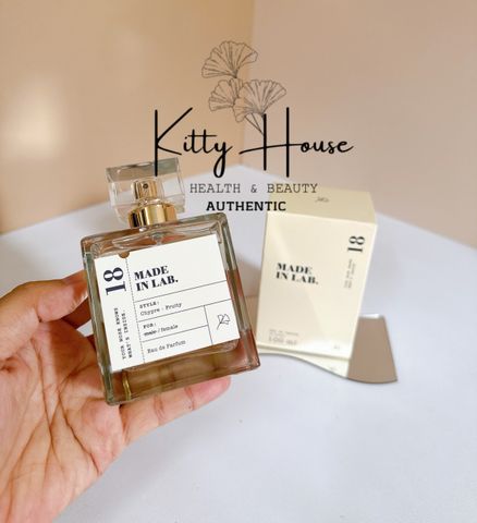 Nước hoa nữ Made in Lab 18 Eau de Parfum chai 100ml