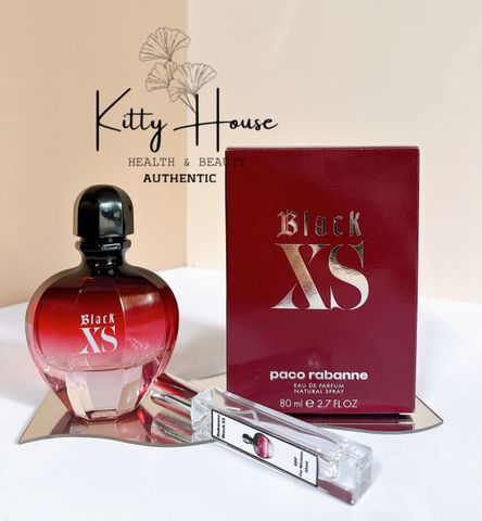 [Mẫu thử] Nước hoa nữ Rabanne Black XS for Her Eau de Parfum chai chiết 10ml