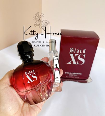 [Mẫu thử] Nước hoa nữ Rabanne Black XS for Her Eau de Parfum chai chiết 10ml