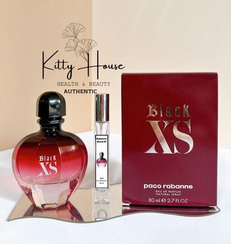 [Mẫu thử] Nước hoa nữ Rabanne Black XS for Her Eau de Parfum chai chiết 10ml