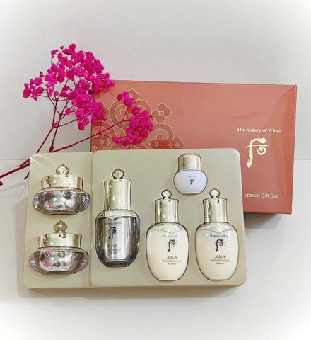 Bộ Dưỡng Tái Sinh Mini Whoo Cheongidan Radiant Regenerating 6pcs
