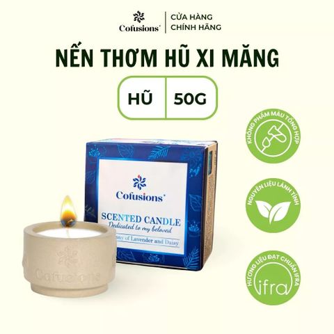 Combo Valentine Nến thơm 50g + Dầu dừa súc miệng + Dầu dừa dưỡng môi + sáp thơm