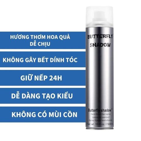 Gôm Xịt Tóc Butterfly Shadow 320ml
