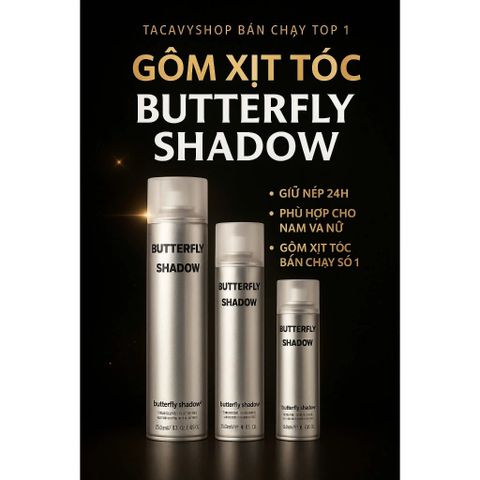 Gôm Xịt Tóc Butterfly Shadow 320ml