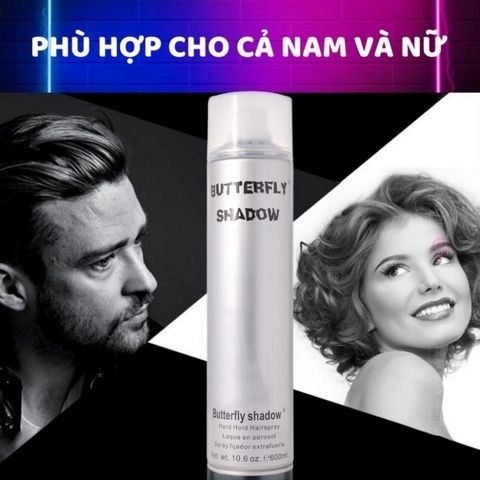Gôm Xịt Tóc Butterfly Shadow 320ml