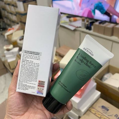 Dầu Gội Giảm Gàu Và Gãy Rụng Beyond Healing Force Hair 100ml - Màu Xanh Lá 646859