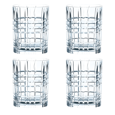 Bộ 4 Ly Thủy Tinh Whiskey Nachtmann 101050