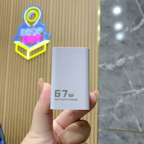 Củ sạc nhanh GaN TOOCKI 67W – 3 cổng (2 USB-C + 1 USB-A)
