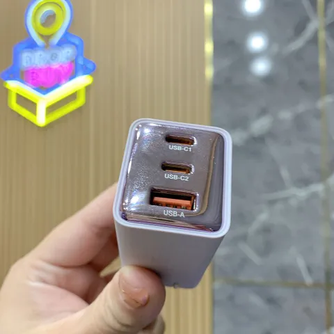 Củ sạc nhanh GaN TOOCKI 67W – 3 cổng (2 USB-C + 1 USB-A)