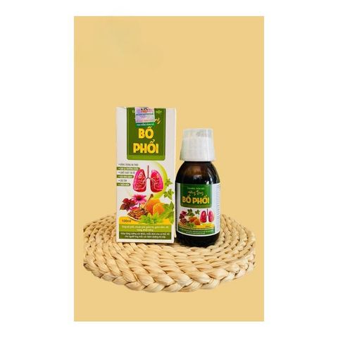 Siro thảo mộc Đông Trùng Bổ Phổi giúp giảm ho,đau rát họng,tan đàm(Chai 100ml)